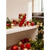 2.36 Inch 25pcs Shatterproof PVC Christmas Balls - Bulk Tree Filler Ornaments, Holiday Decor Essential - 3 of 4