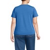 Lands' End Women's Short Sleeve Lightweight Jersey Gathered Shoulder T-Shirt - 2 of 4
