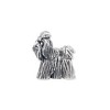 Black Bow Jewelry Sterling Silver 3D Shih Tzu Bead Charm - 2 of 4