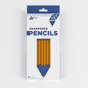 #2 Pre-Sharpened Pencils, Pack of 12 (72 Packs) - 1 of 4