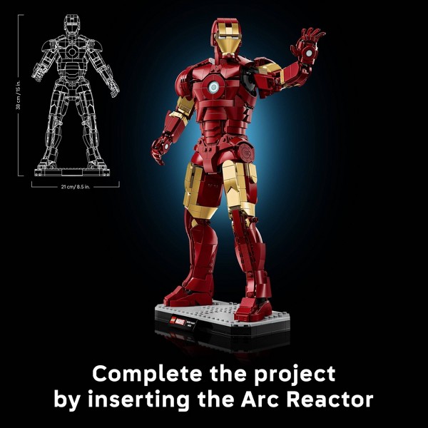 LEGO Marvel Iron Man Mark 3 Edición de Coleccionista 76344 7