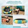 Infans 12FT Inflatable Water Bouncer Splash Padded Water Trampoline - 4 of 4