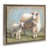 Stupell Industries Sheep & Lamb Family Farm Floating Frame Canvas Art - 2 of 4