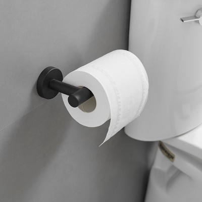 Matte Black Stainless Steel 4-Piece Bathroom Hardware Set