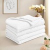 Inhand Flannel Throw Blanket, 50”x60” Super Soft Fuzzy Blanket for Couch Sofa Bed Office, Cozy Plush Lightweight Blanket Throw Size - 4 of 4