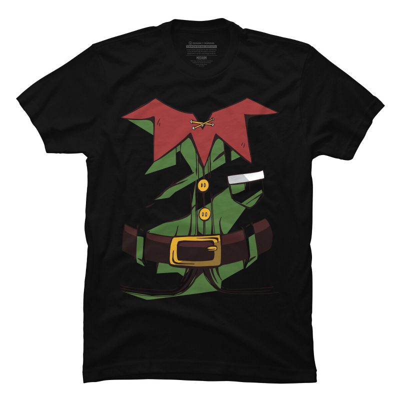 Men's Design By Humans Papa Elf Christmas Shirt Papa Elf Shirt for Men Papa Elf By rasok T-Shirt, 1 of 5