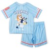 Bluey Mesh T-Shirt and Shorts Outfit Set Toddler - 2 of 4