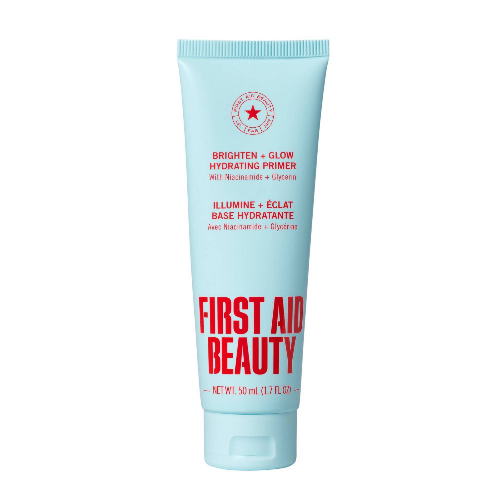 FIRST AID BEAUTY Brighten + Glow Hydrating Primer with Niacinamide + Glycerin - 1.7oz - Beauty Studio