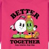 Men's - Instant Message - Golf Mascots Better Together Graphic Fleece Sweatshirt - 2 of 4