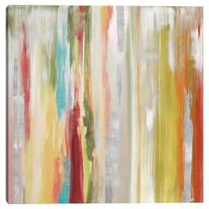 35" x 35" Krakatoa by Paul Duncan Canvas Art Print - Masterpiece Art Gallery: Modern Abstract Vertical Unframed - 1 of 4