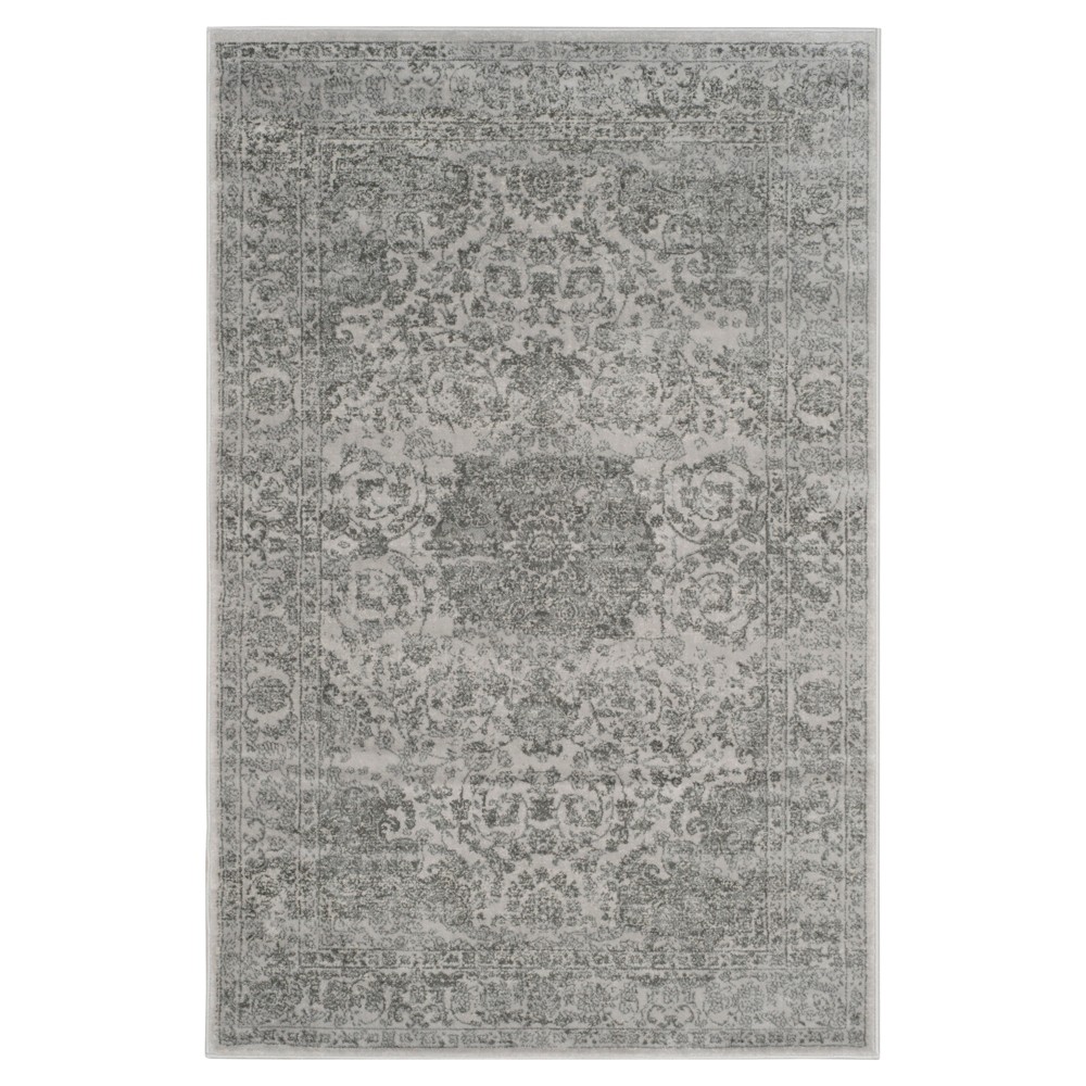 8'x10' Getty Rug Cream/Dark Gray - Safavieh