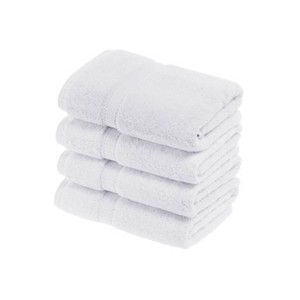 Luxury Cotton Heavyweight Ultra-Plush Hand Towel Set of 4 by Blue Nile Mills - 1 of 4