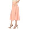 Women's Flared Midi Skirt - 2 of 4