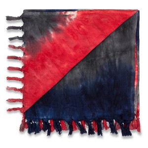 Kafthan Textile Multicolor Cotton Single Bath and Beach Towel - 1 of 4