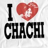 Happy Days I Heart Chachi Adult T-Shirt White - 2 of 4