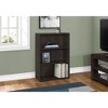 Monarch Specialties Bookshelf Bookcase 4 Tier 36InchH Office Bedroom Laminate Brown Transitional - 2 of 4