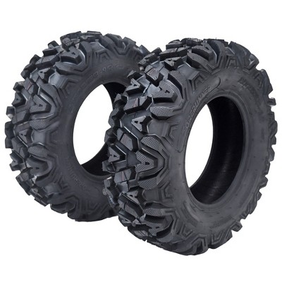 Whizmax [2Set] ATV/UTV Tires All-Terrain Tires, ATV Tire Puncture,Tubeless