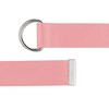INSPIRE CHIC Women's Double D-Ring Buckle Canvas Solid Color Adjustable Waist Belts - 2 of 4