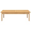 vidaXL Patio Table 39.4 In.x23.6 In.x11.8 In. Solid Wood Acacia - 3 of 4