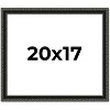 PosterPalooza | Antique Black Picture Frame - UV Acrylic, Backing Board, Hanging Hardware Included - 2 of 4