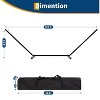 12FT Double Hammock with Stand Heavy Duty Portable Hammocks 475 Lbs Large Outdoor Hammocks with Carrying Bag for Patio, Beach, Backyard - 2 of 4