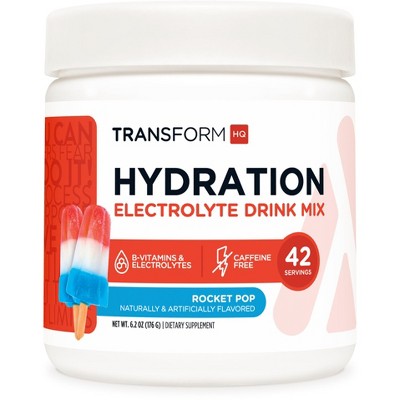 TransformHQ Hydration with Electrolytes Drink Mix (42 Servings) | Complete Hydration Mix to Transform Your Hydration Experience