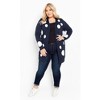 Avenue Women's Plus Size Spot It Cardigan - image 4 of 4