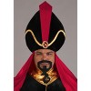 HalloweenCostumes.com 3X  Men  Disney Plus Size Aladdin Jafar Costume for Men,  Headpiece, Brown/Black/Red - 4 of 4