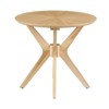 Modway Crossroads 24 Inch Round Wood Side Table - 2 of 4