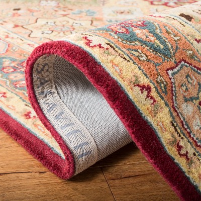 Persian Legend Red and Rust Hand-Tufted Wool Area Rug