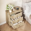 Fluted Dresser 54 Inch Wide, 7-Drawer Wood Dresser for Bedroom, Modern Chest of Drawers, Storage Organizer Cabinet for Living Room, Hallway - 2 of 4