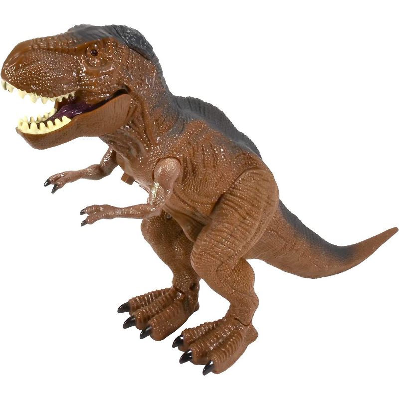 Contixo DB1 RC Dinosaur Toys -Walking Tyrannosaurus Dinosaur with Light-Up Eyes & Roaring Effect for Kids, 3 of 11