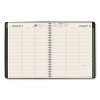 Recycled Weekly Vertical-Column Format Appointment Book, 8.75 x 7, Black Cover, 12-Month (Jan to Dec): 2026 - 2 of 4