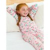 RuffleButts SoftSnooze Big Girls Ruffle Long Sleeve Pajama Set - 3 of 4