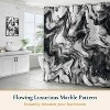 LunaLulinlk Shower Curtain with Hooks – Heavy-Duty Mold/Mildew-Resistant - 2 of 4