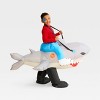 Kids' Shark Rider Inflatable Halloween Costume One Size Fits Most - Hyde and EEK! Boutique™ - 2 of 3