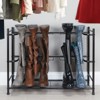 mDesign Metal Boot Storage and Organizer Rack, Holds 6 Pairs - 2 of 4