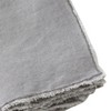 Saro Lifestyle Fringed Design Stone Washed Napkins - 3 of 4