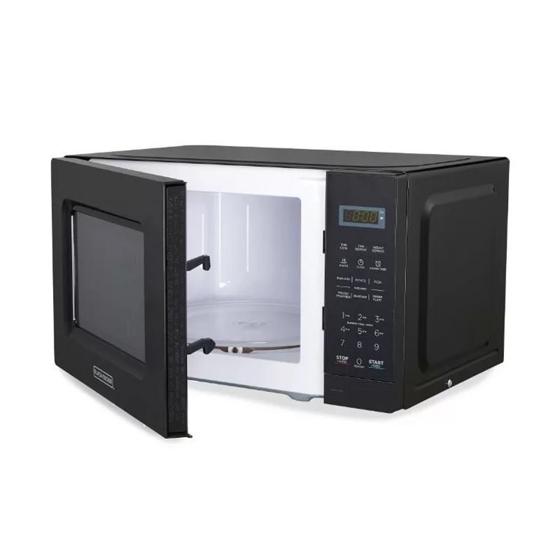 Black and Decker 0.7 Cu Ft LED Digital Microwave Oven with Child Safety Lock, 3 of 6
