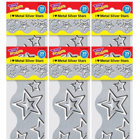 Eureka Sparkle Stickers, Stars, Assorted Colors - 72 count