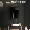 Resenkos Mirror Cabinet/Medicine Cabinet,Wall-Mounted Medicine Cabinet with Mirror,Bathroom Mirror Cabinet Wall Mounted with Storage Shelves, Black - 4 of 4