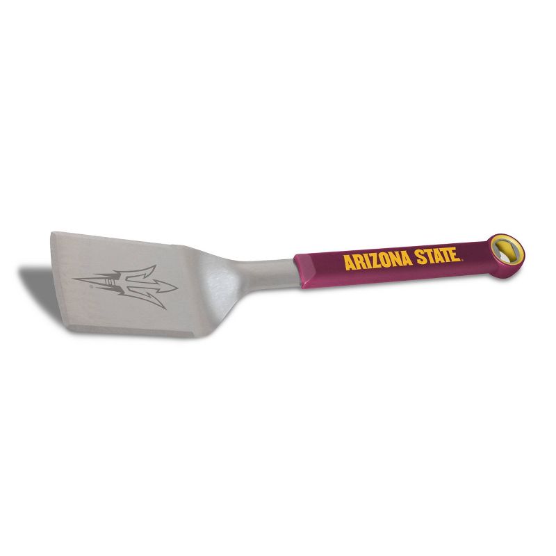 NCAA Arizona State Sun Devils Stainless Steel BBQ Spatula with Bottle Opener, 2 of 5