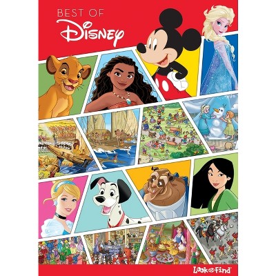 Disney: Best Of Disney Look And Find - By Pi Kids (hardcover) : Target