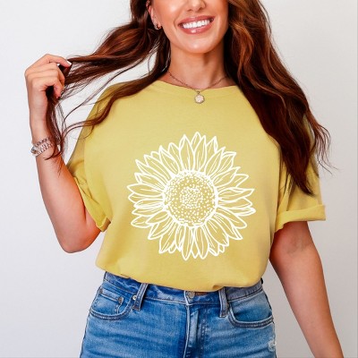 Simply Sage Market Sunflower Garment Dyed Tee