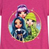 Girls' - Rainbow High - Violet Skyler Jade Fitted Short Sleeve Graphic T-Shirt - 2 of 4