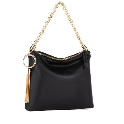 MKF Collection Brigitte Women's Shoulder Hobo Bag in Faux Leather by Mia K