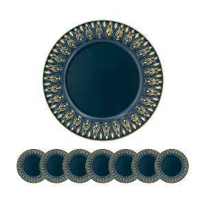 JUJABU Round Plastic Charger Plate - 1 of 4