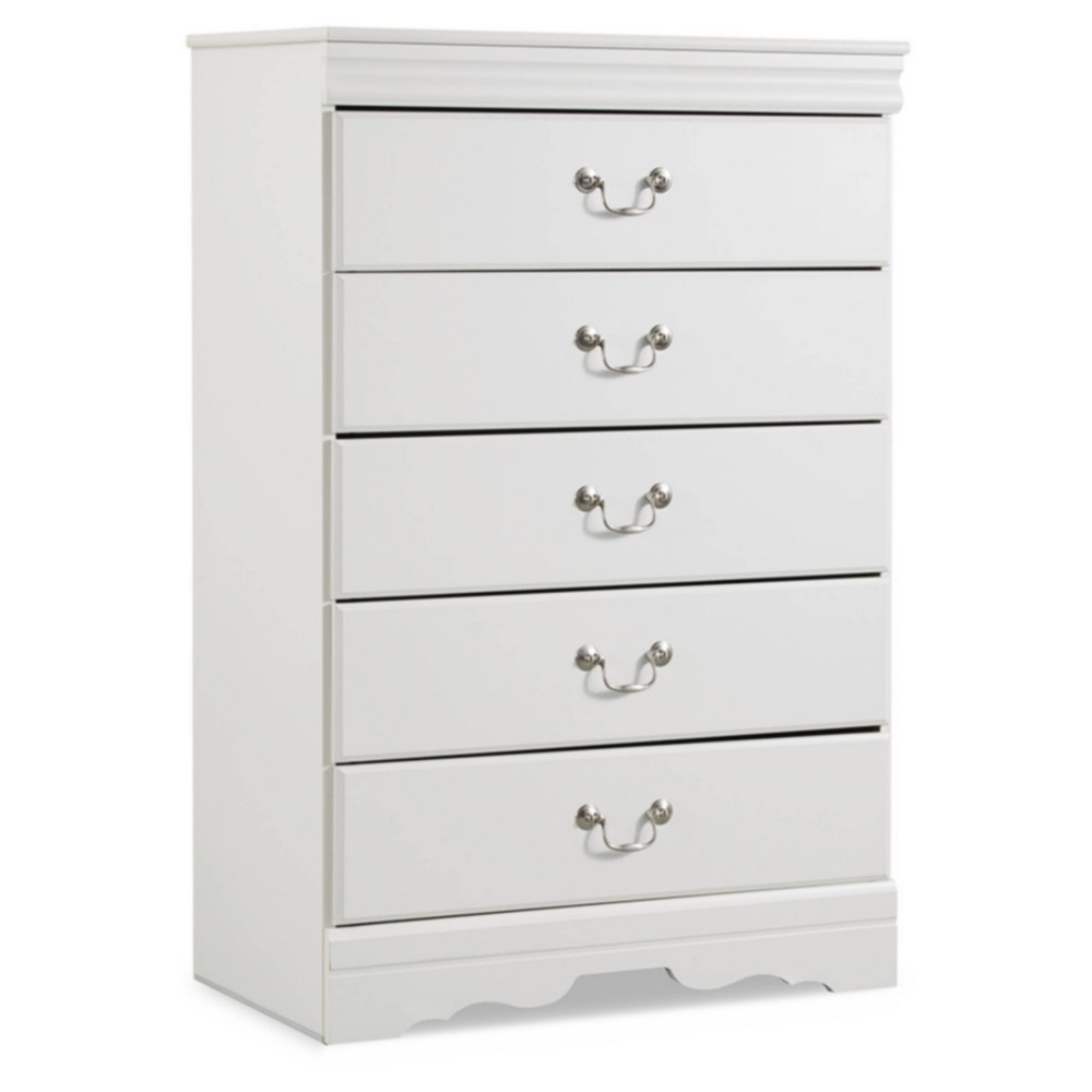 Photos - Dresser / Chests of Drawers Ashley Anarasia Chest of Drawers White - Signature Design by 