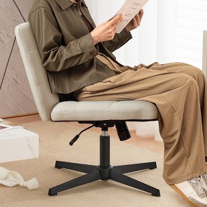 Square Back Upholstered Home Office Chair - 1 of 4