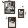 Americanflat Picture Frame Set of 7 Pieces with shatter-resistant glass - Available in a variety of sizes and styles - 2 of 3